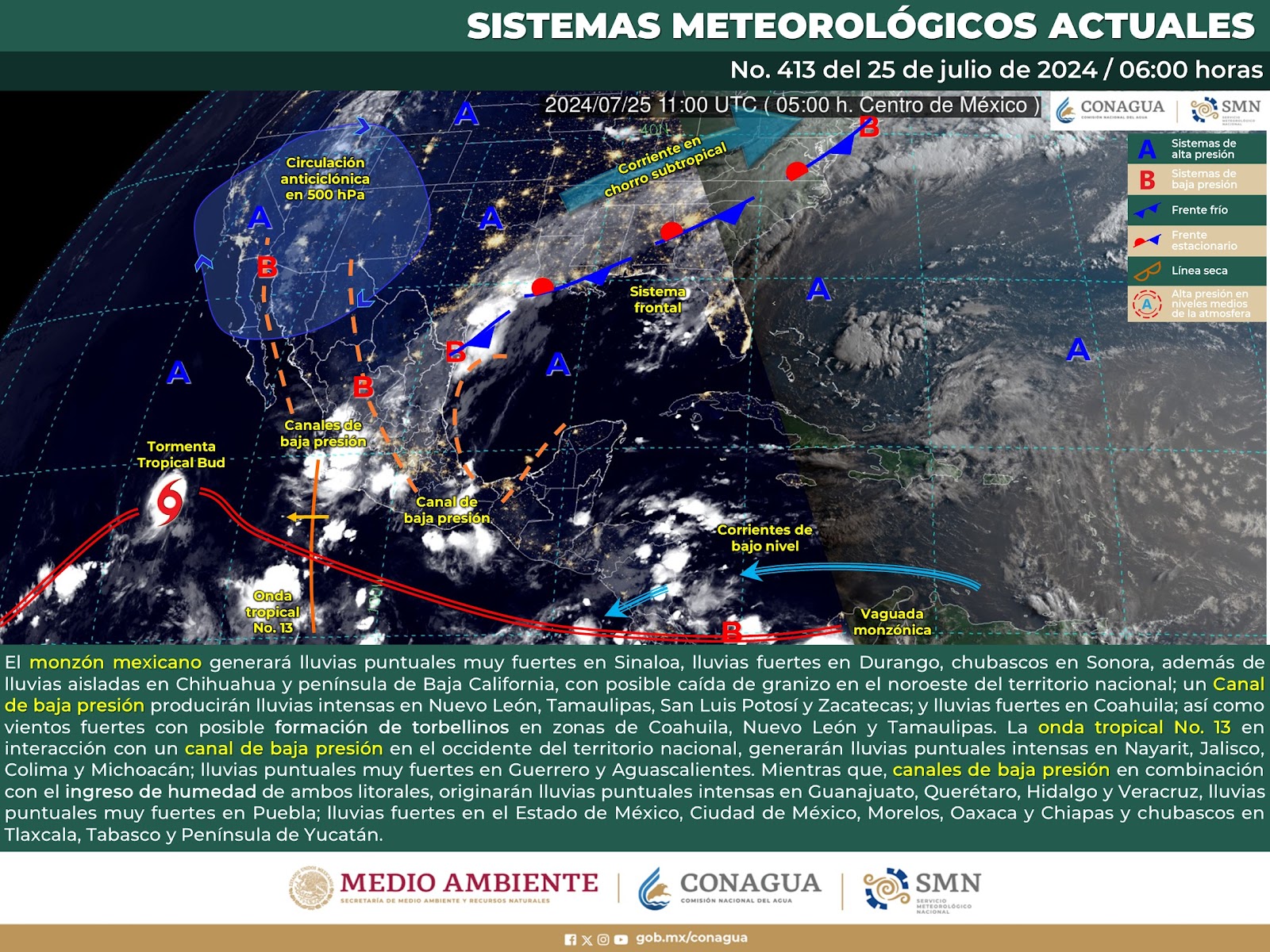 Clima soleado y caluroso predomina en Sinaloa