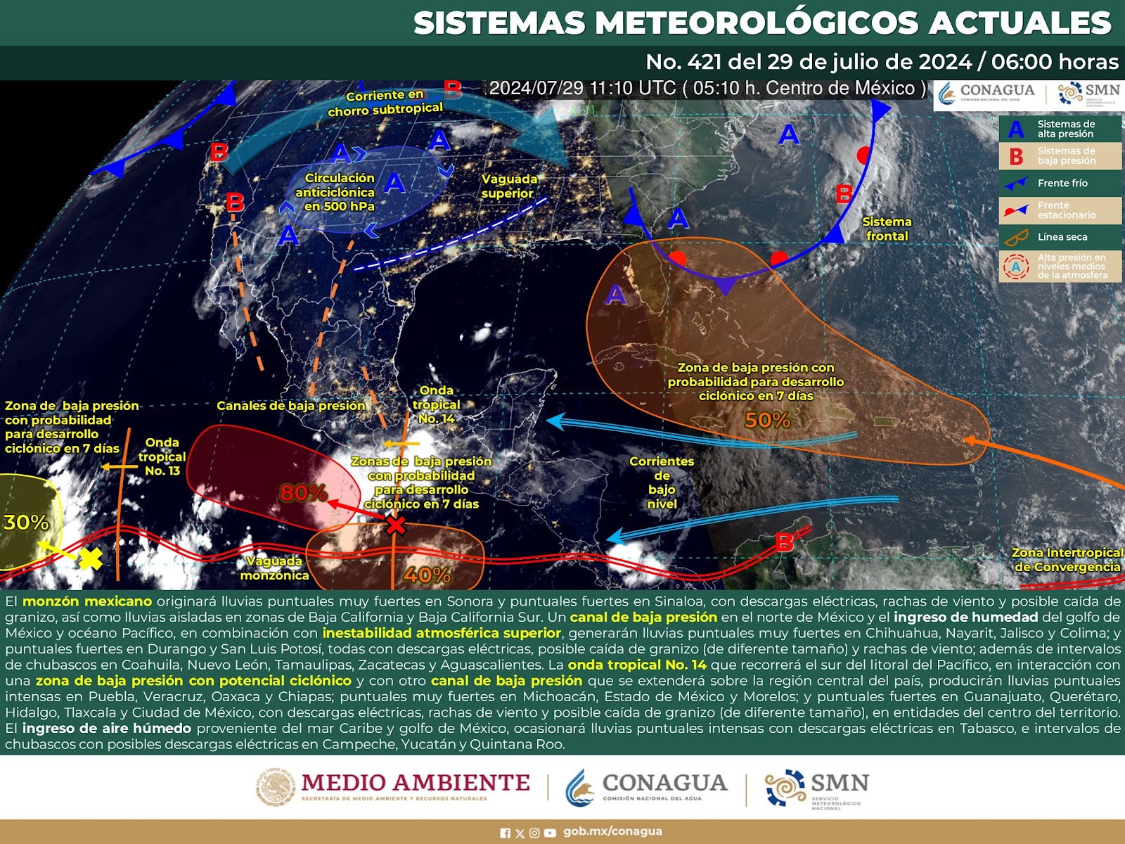 Sinaloa espera un día caluroso este lunes