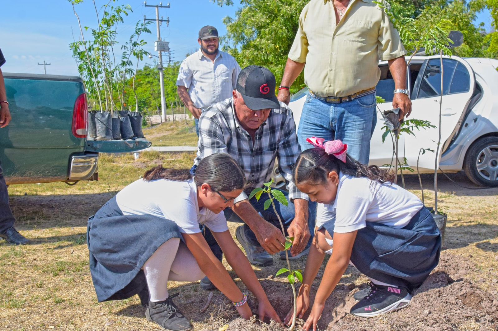 Gobierno de El Fuerte se suma a la Jornada Estatal de Arborización SEBIDES 2024.