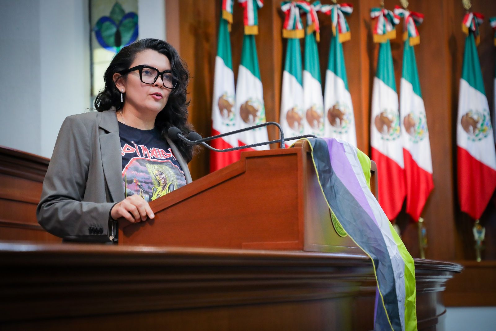 Diputada de Morena aboga por el reconocimiento de las personas no binarias en Sinaloa