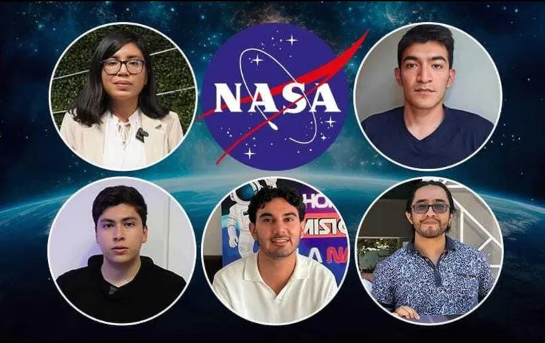 Cinco jóvenes mexicanos realizarán estancias en la NASA