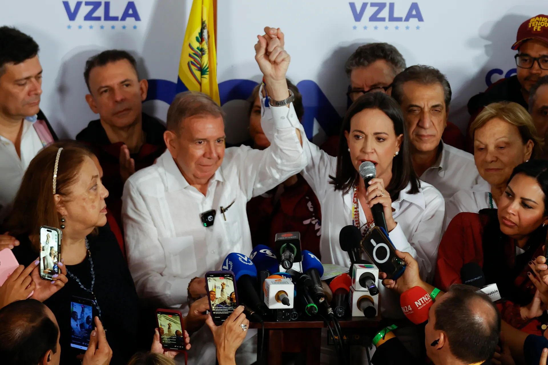 Hay pruebas para demostrar la victoria de Edmundo González en Venezuela: María Corina Machado