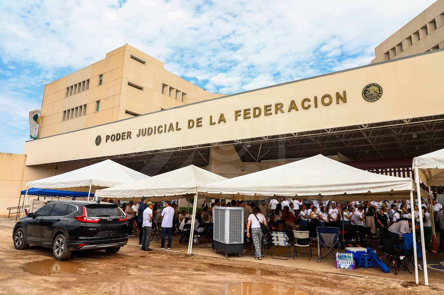 Inicia paro indefinido en el Poder Judicial de la Federación