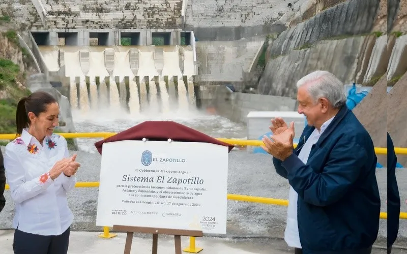 Presa El Zapotillo es inaugurada tras 15 años de conflicto