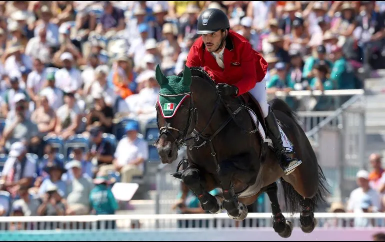 Andrés Azcárraga, eliminado en la final de Salto Ecuestre Individual