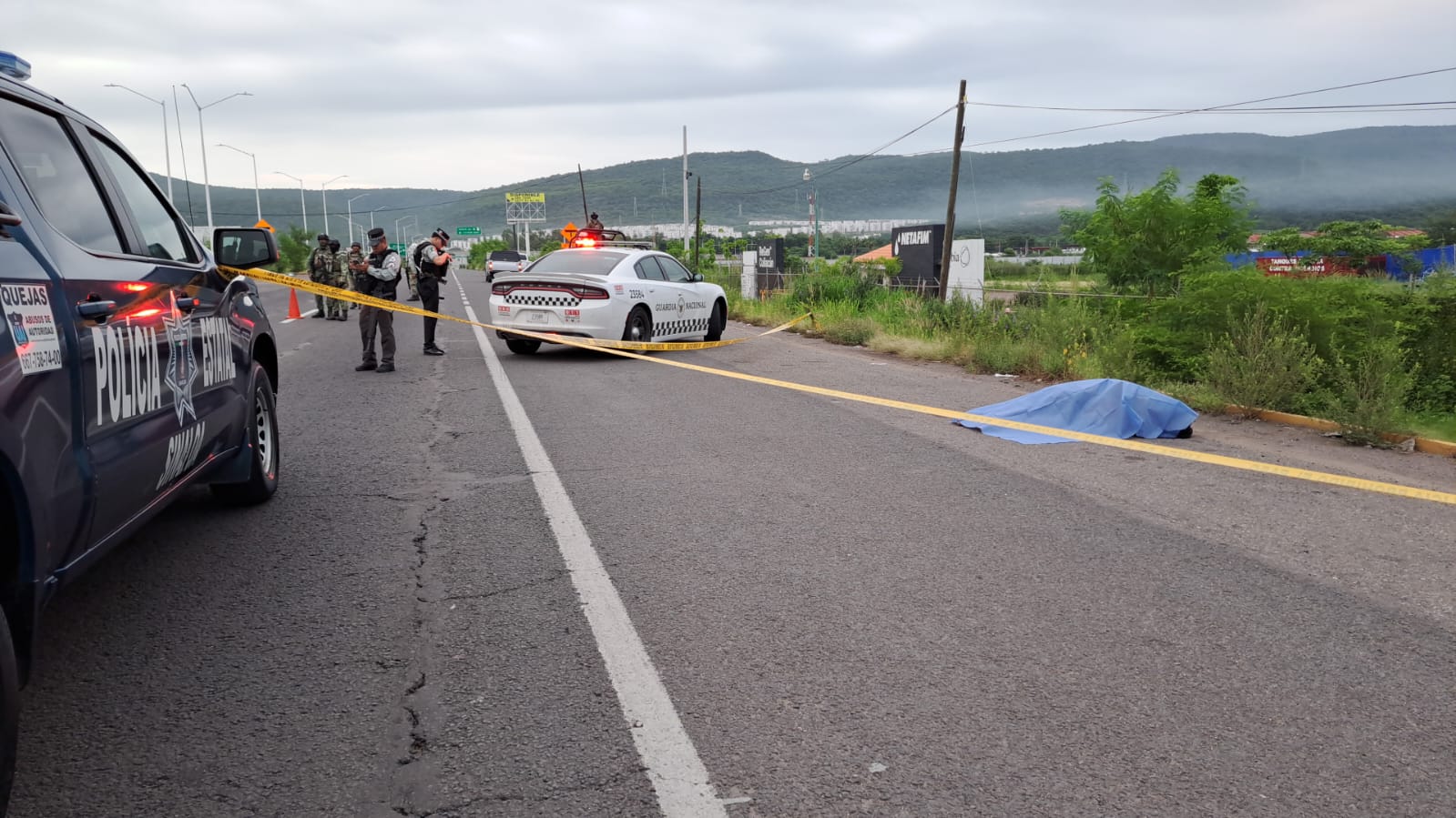 Localizan otro ejecutado en La Costerita, estaba esposado