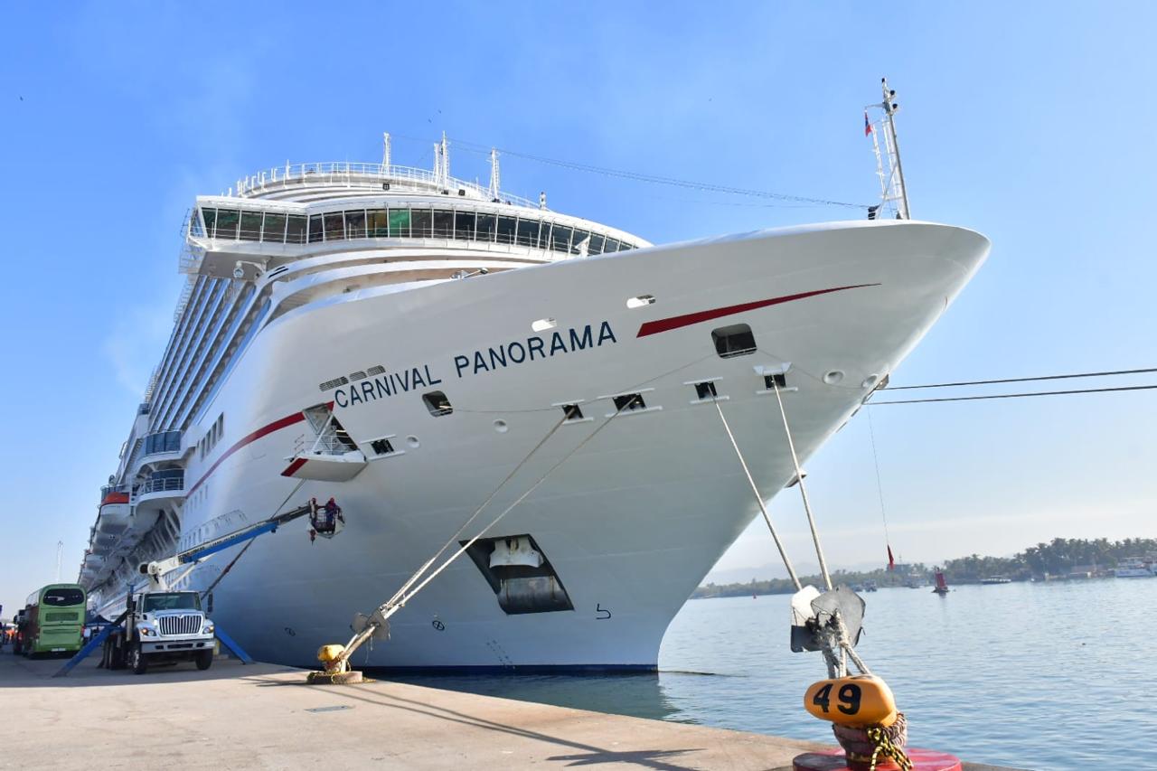 Mazatlán espera el arribo de 15 cruceros turísticos durante el mes de octubre