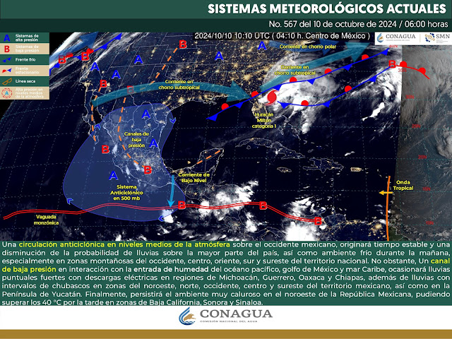 Clima caluroso sin probabilidades de lluvia para este jueves en Sinaloa