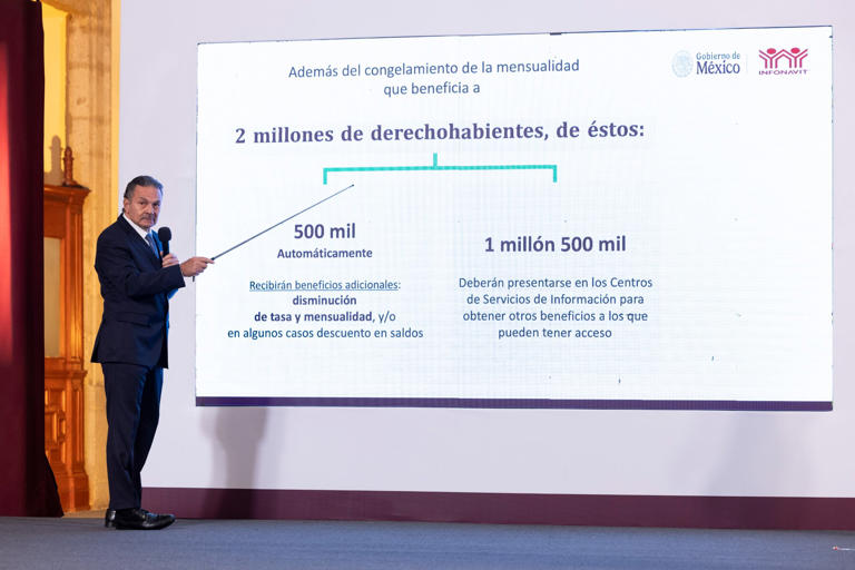 Infonavit: cambio de esquema de pagos permite disminución tasa, mensualidades y descuento de saldos