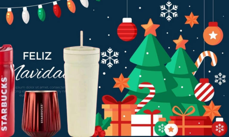 Starbucks lanza vaso, taza y termo de Navidad exclusivos, así puedes conseguirlos