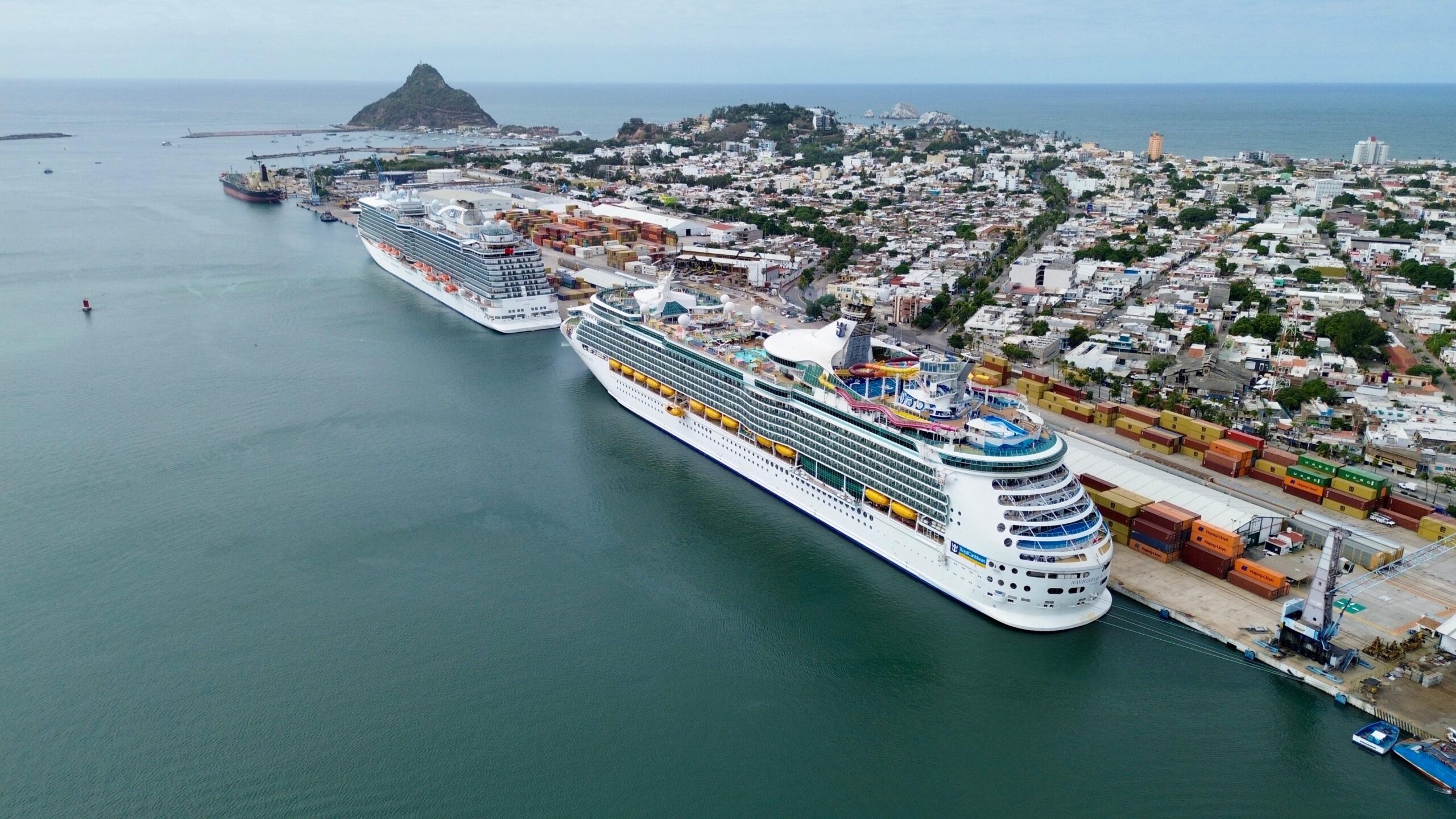 Suman 95 cruceros turísticos que han llegado a Mazatlán este 2024. 