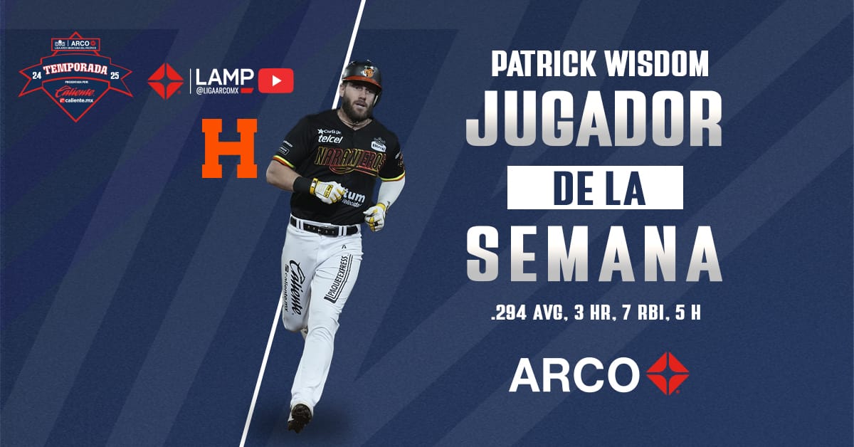 Patrick Wisdom Jugador de la Semana en la Liga ARCO