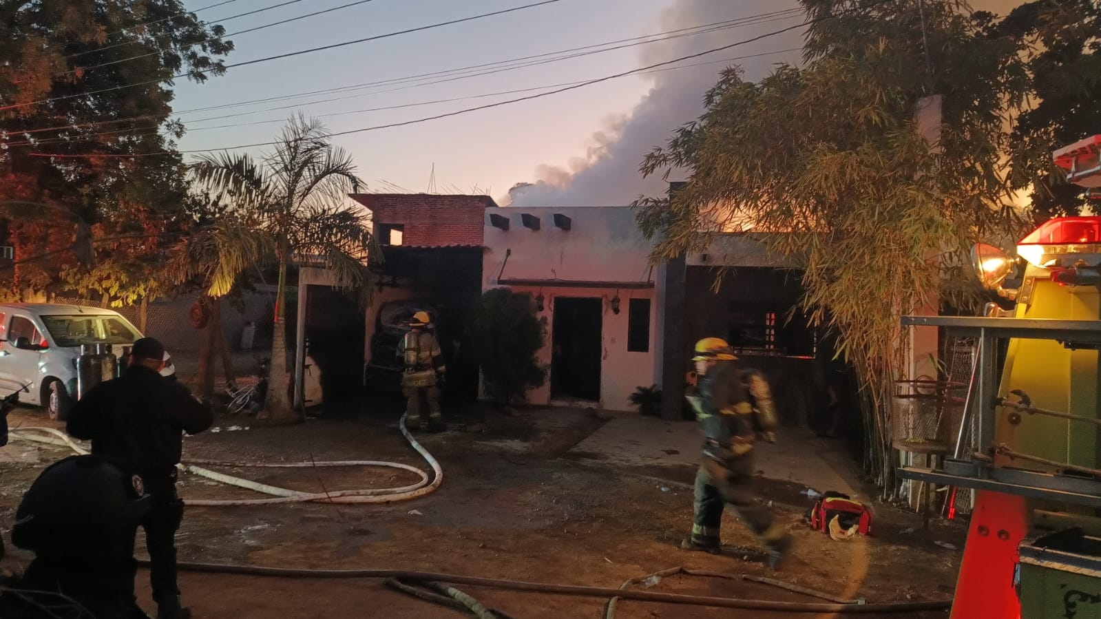 Fallece el adulto mayor que resultó herido tras el incendio de su casa en Loma de Rodriguera!!