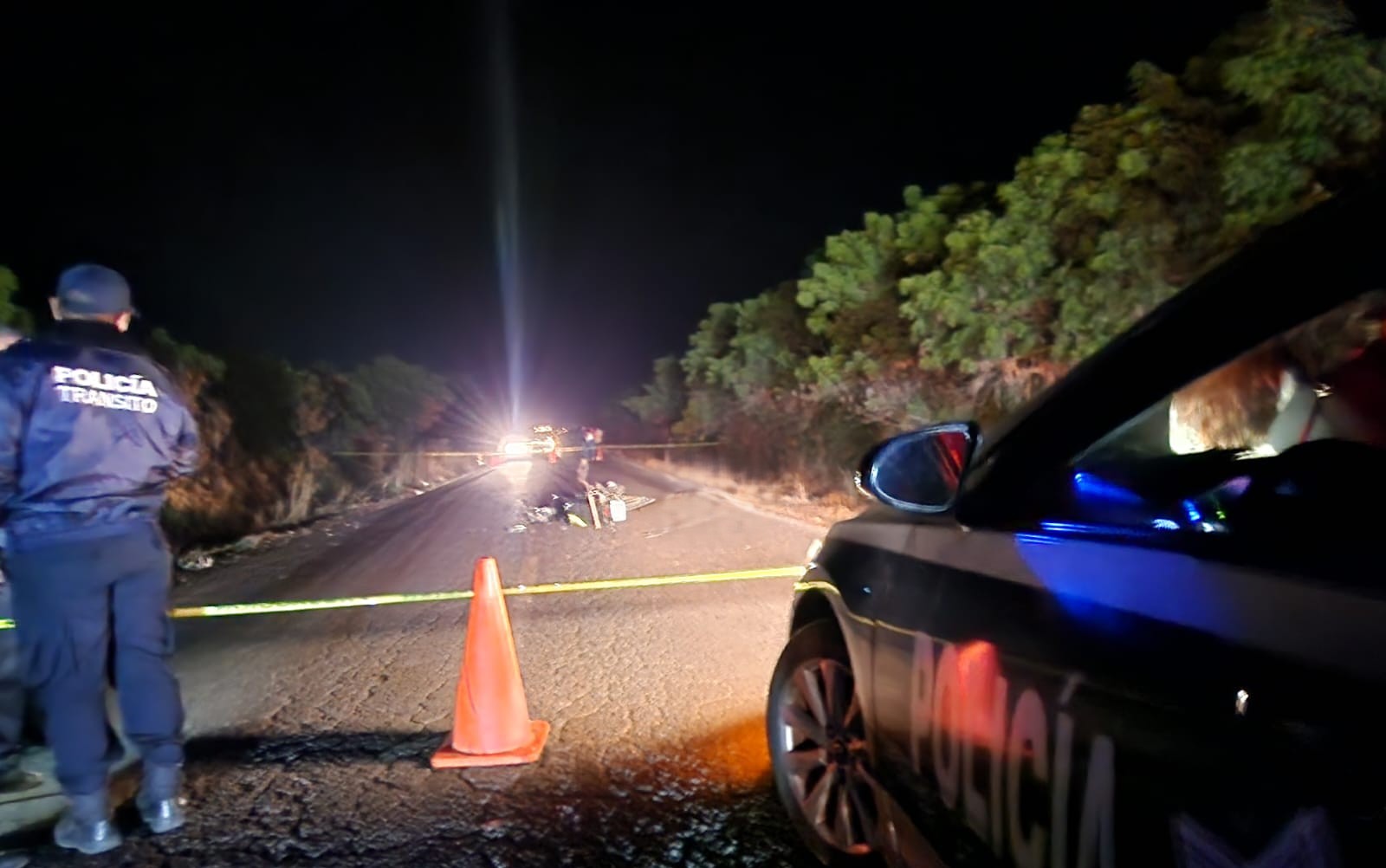 Fallece motociclista tras ser arrollado por un vehículo en ‘La Palma’, Navolato!!